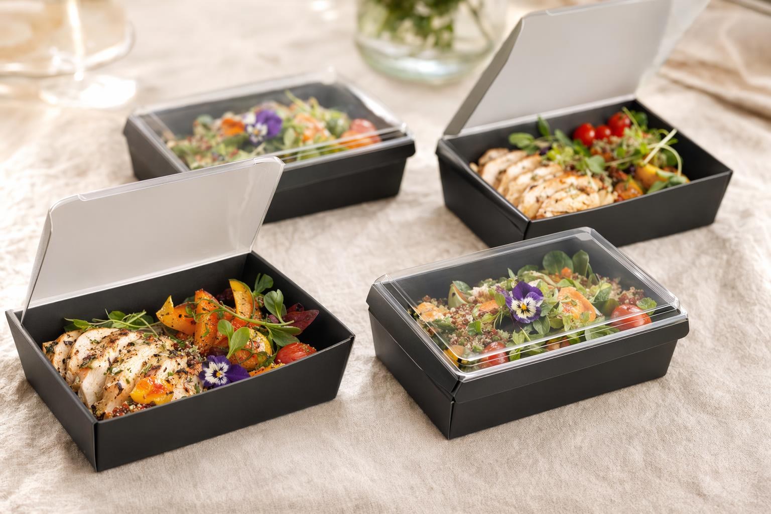 Box repas, plateaux et catering livrés sur site pour les équipes
